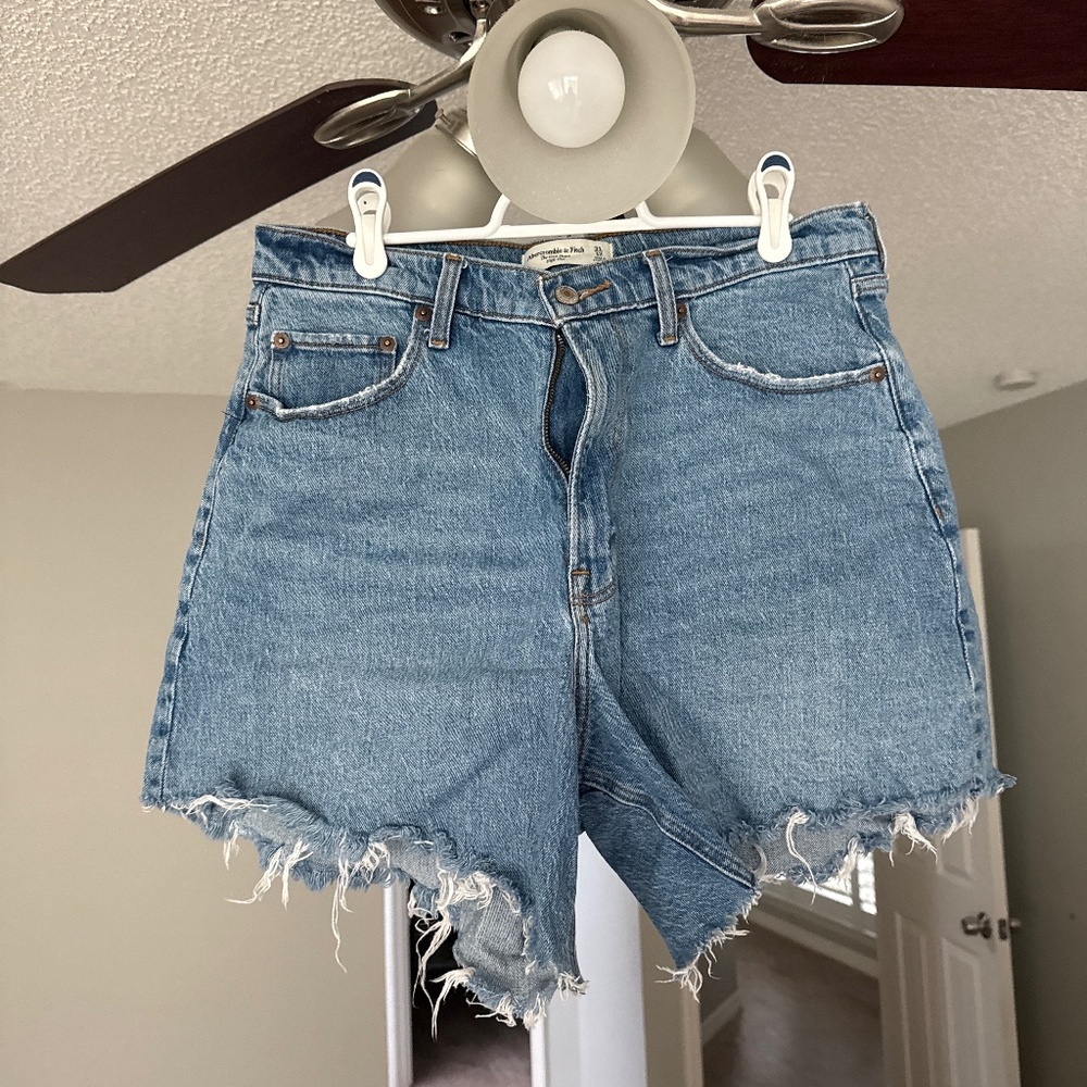 High rise dad short